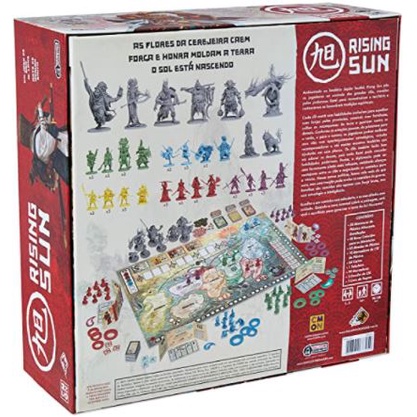Rising Sun - Jogo de Tabuleiro - Board Game - Miniaturas | Shopee Brasil