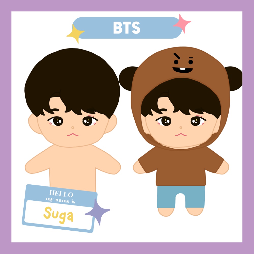 Yoongi store plush doll