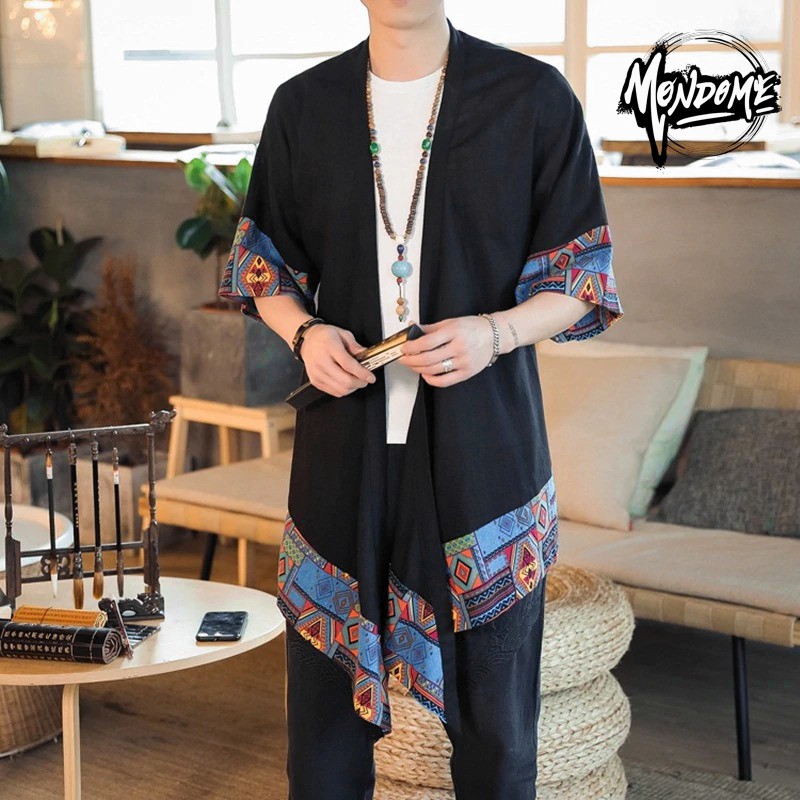 Casaco kimono sale masculino