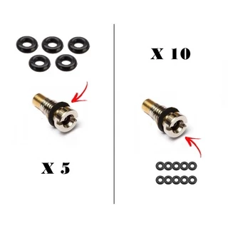 Kit 5 Orings Válvula De Injeção We Interno E 10 Orings Externo GBB