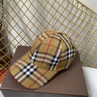 【 Ready Stock 】 Original Burber Baseball Caps Carta De Moda De Alta Qualidade Snapback Cotton Homens Mulheres Hip Hop Dad Mesh Trucker Hat Viagem Ao Ar Livre Protetor Solar Feminino