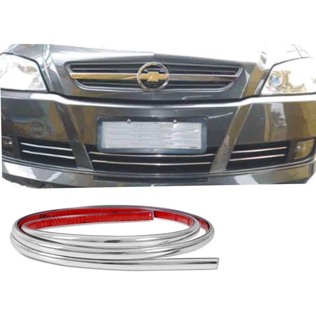 Kit Friso Cromado Parachoque Astra 2003 204 2005 2006 2007 2008 2009 2010 2011