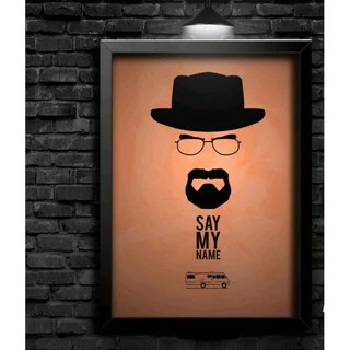 Quadro Decorativo - Breaking Bad - Say My Name