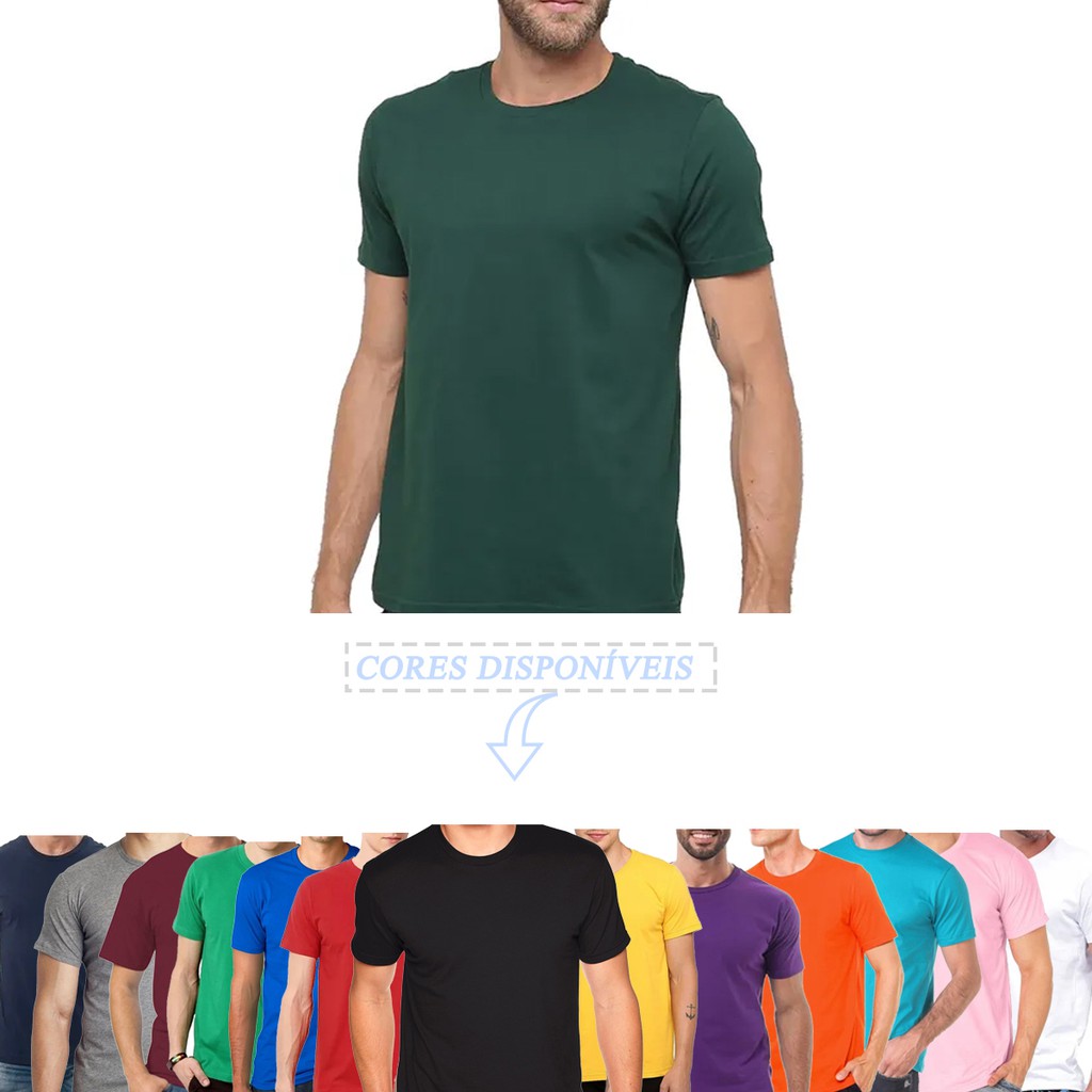 Camisas de algodão store atacado