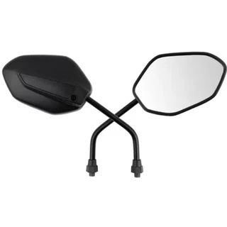 retrovisor cg 125 150 160 mod original par cor preta alta qualidade envio imediato