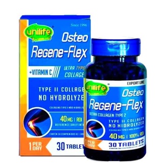 Colágeno Uc Tipo 2 Regeneflex Unilife 30 Tablets