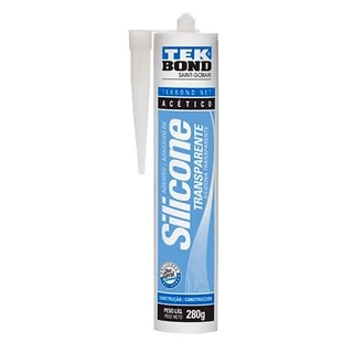 Silicone Incolor Acético Tubo 280 GR Incolor 22034002000 TEKBOND em Oferta na Shopee