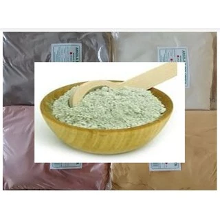Kit 5 Kg De Argila - Branca, Cinza, Amarela,rosa E Verde