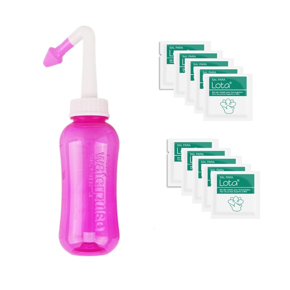 Lavador Higienizador Nasal Rinite Sinusite E Alergias Ml Waterpulse