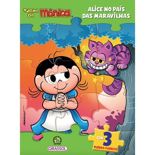 TM - LIVRO QUEBRA-CABECAS - ALICE NO PAIS DAS MARA