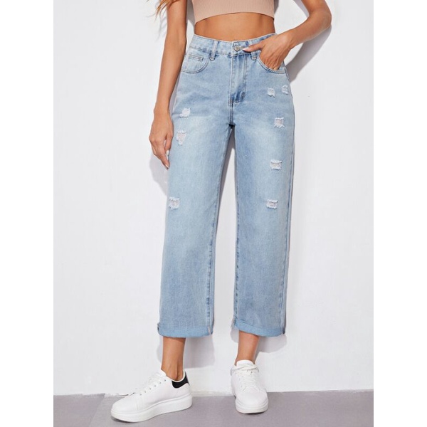 Calça Jeans Plus Size Shein Nova - Desapego Novo