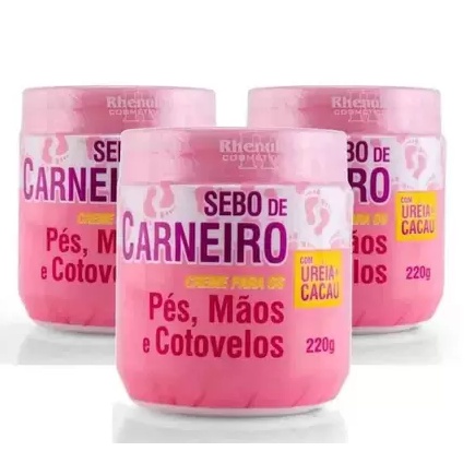 Creme Super Hidratante Para Pés, Rachaduras, Mãos E Cotovelos SEBO DE ...