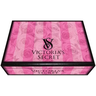 Victoria Secrets - Estojo Porta Joias Relógios Maquiagem Tatuagem MDF