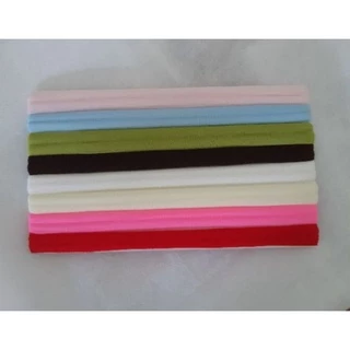 tiara para bebês Slim, vem com 8 cores diferentes para fazer laços entre outros.