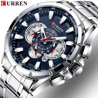 CURREN Relógio Masculino De Quartzo À Prova D