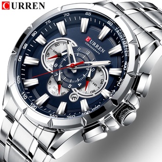 CURREN Relógio Masculino De Quartzo À Prova D