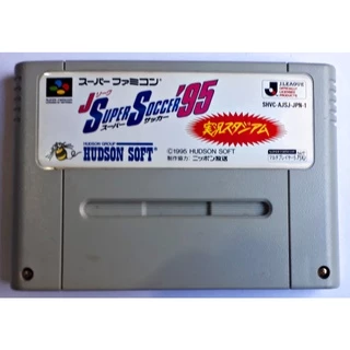 Jogo Cartucho J League Super Soccer 95 Snes Nintendo Famicom Original Japonês