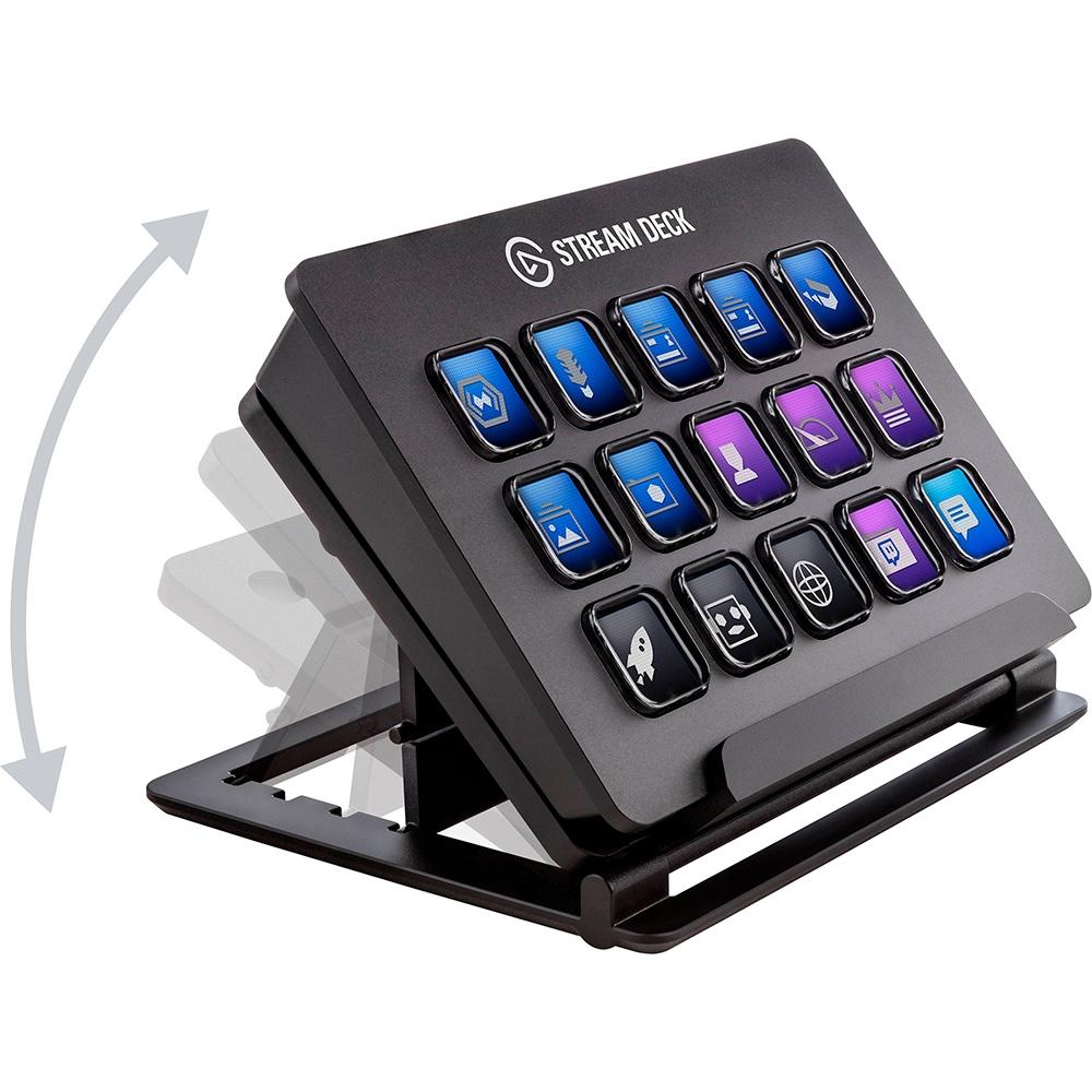 Controladora Stream Deck Elgato 15 Teclas USB Integrado Preto