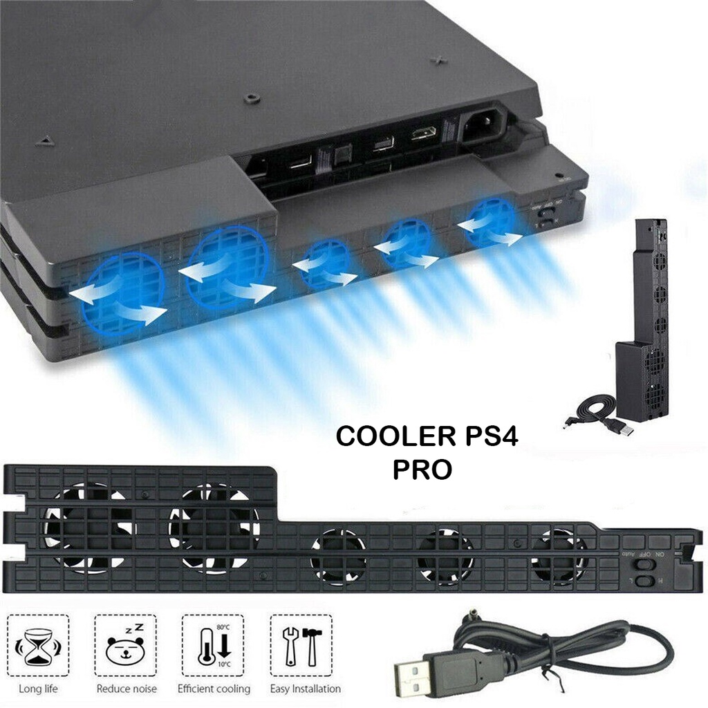 Cooler Externo Ps4 Pro Ventilador Playstation 4 Dobe Tp4-831 - OIVO - Peças  para Computador e Notebook - Magazine Luiza