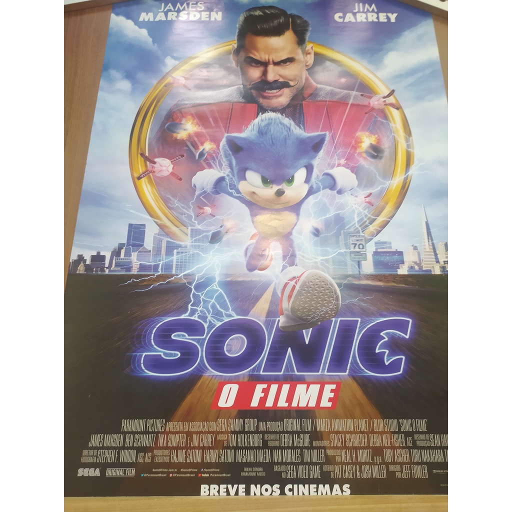 SONIC: O Filme ganha novo cartaz oficial