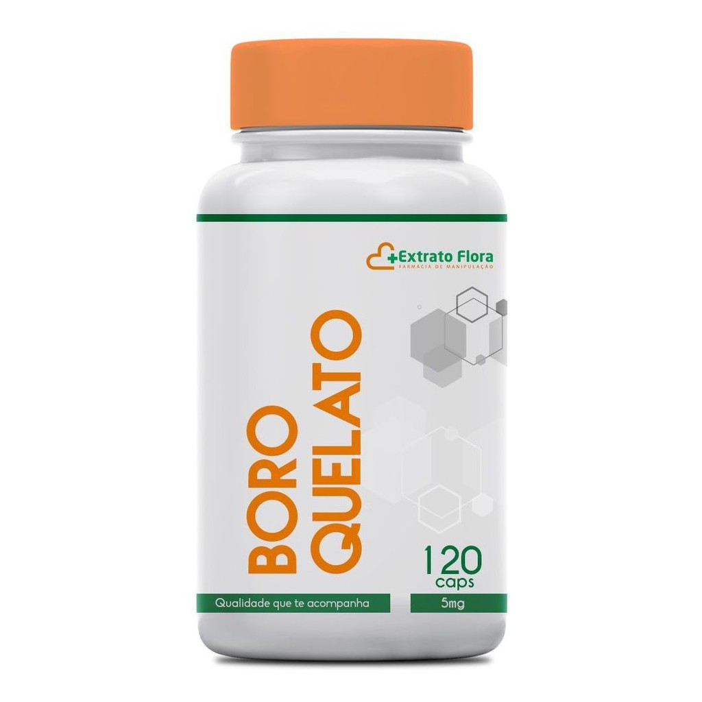 Boro Quelato 5mg 120 Cápsulas