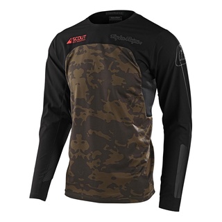 [Estoque Pronto Novo Estilo TLD Homens Manga Longa Motocross Jersey Racing Downhill Mountain Bicycle Shirtslong Para