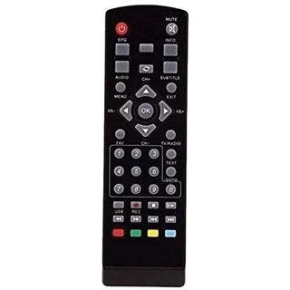 Controle remoto Lelong Le-7493 conversor digital Set Top Box