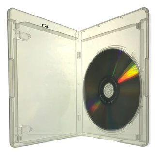 Estojo Box Blu-ray Transparente Solution 2go - 05 Unidades