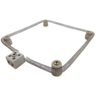 KIT 1 Resistência Chocadeira 220V - 400W +4 Roldanas+1 Conector
