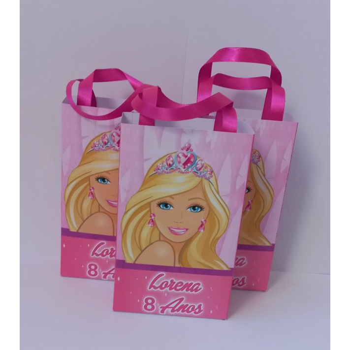 sacolinha surpresa personalizada Barbie | Shopee Brasil