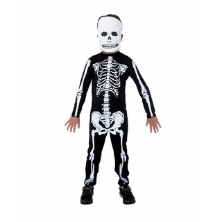 Fantasia esqueleto Halloween Tam 6 anos menino - Desapegos de