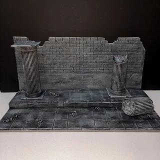 Diorama/Cenário para os Cavaleiros do Zodíaco