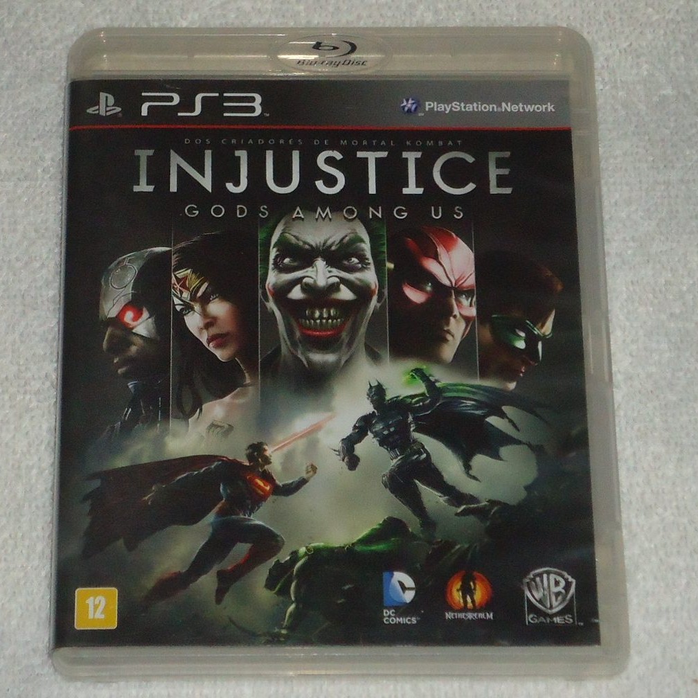 Injustice Gods Among Us Ps3 Portugues | Shopee Brasil