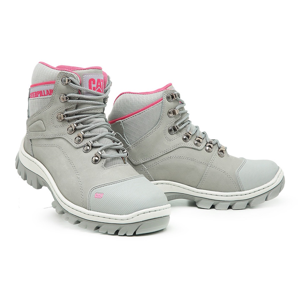 Bota Caterpillar Em Couro Legitimo Shopee Brasil