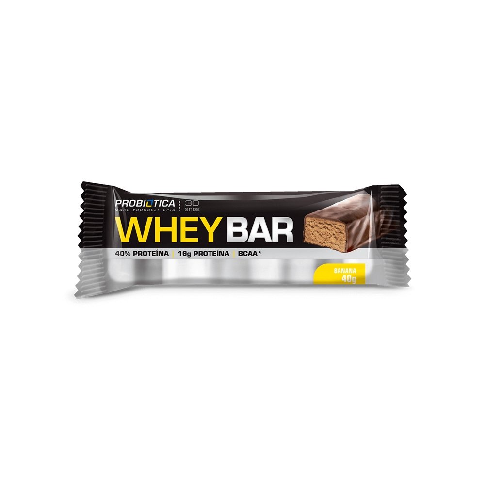 Whey Bar Banana 40g Probiótica