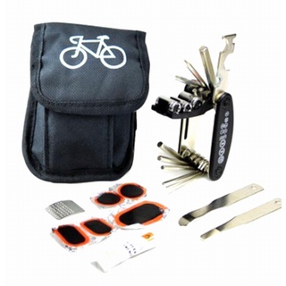 Kit Ferramenta Bicicleta Bolsa Chaves Bike Remendo Reparo