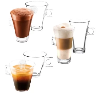 Jogo De Xícaras Dolce Gusto Original Espresso Chocolate E Latte em Oferta na Shopee