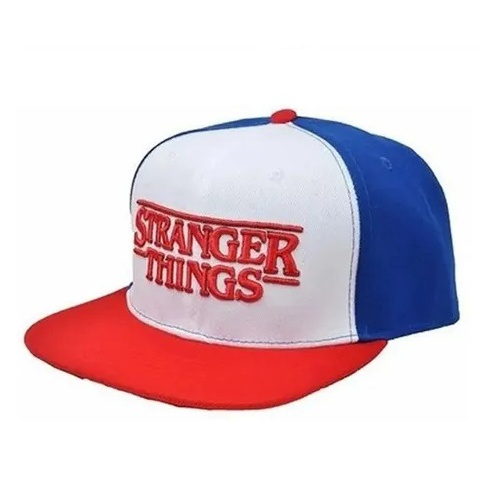 Boné Stranger Things Dustin Aba Reta Unissex Bordado Coisas Estranhas ...