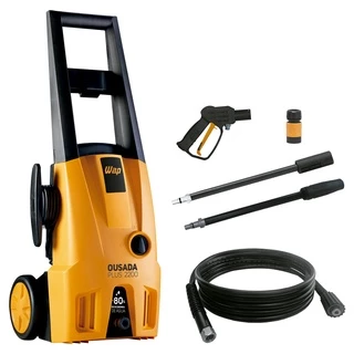 Wap Alta Pressão Lavadora De Alta Pressão Wap Ultra Plus 2200 Amarela 1750psi De Pressão Máxima 220v
