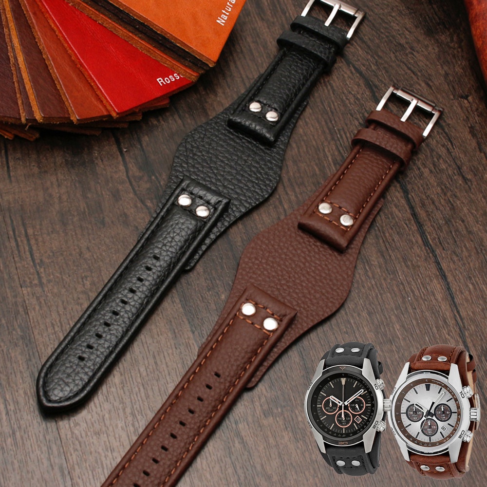 22mm Pulseira De Relógio De Couro Genuíno Para Fossil CH2564 CH2565 ...