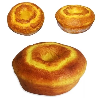 Bolo De Fubá Caseiro Inteiro Para Decoração De Mesa Santa Ceia Casa Evento Padaria