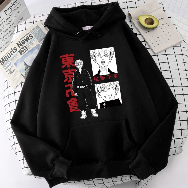 Matsuno Tokyo Sueter De Chifuyu Moletom Canguru Com Capuz Chifuyu