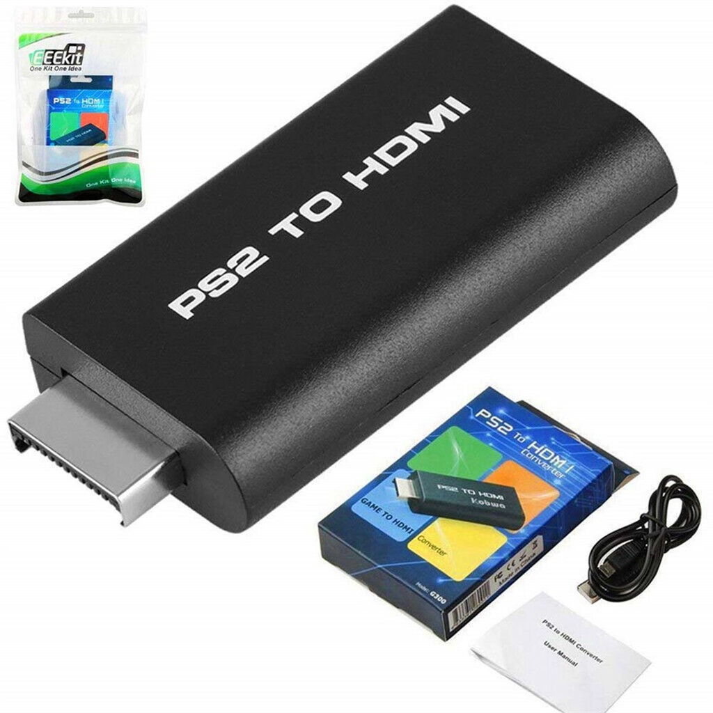 Adaptador hdmi Ps2 Playstation 2 Para Audio e video 720p 1080p