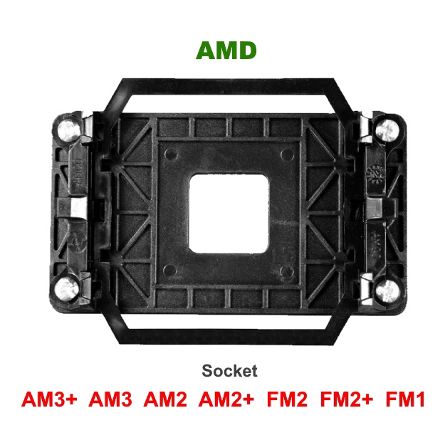 Suporte Placa Mãe Socket Amd Am2 Am3 Am3+ 939 940 Fm1 Fm2