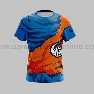 Camisa Camiseta Dragon Ball Z Goku Super Estampa Total GOK46