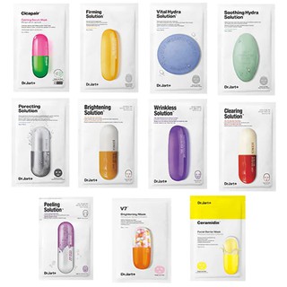 [Dr.Jart +] Máscara De Solução Dermask Linha 5pcs