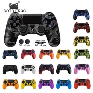 Data Frog Capa De Borracha Gel De Silicone Flexível Para Controle Sony Ps4 Slim / Ps4 Pro / Ps4