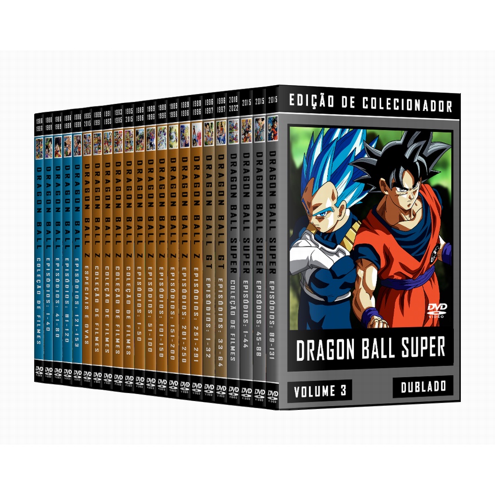 Dragon Ball - Todas as Sagas + Filmes-Especiais-Ovas em DVD