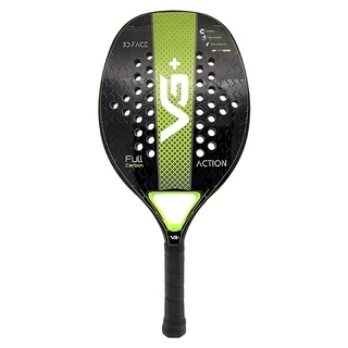 Raquete de Beach Tennis Action Full Carbon Verde VG Plus em Oferta na Shopee