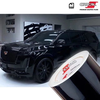 Adesivo Preto Black Piano Oracal Alta Performance para Envelopamento de Carro Moto Superficies Lisas Preto Brilho